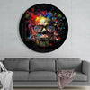 Skull Glass Wall Art by Insigneart USA