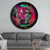 Mechanical Tiger Glass Wall Art by Insigneart USA