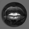 Lip Glass Wall Art by Insigneart USA