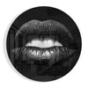Lip Glass Wall Art by Insigneart USA