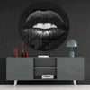 Lip Glass Wall Art by Insigneart USA
