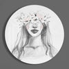 Flower Glass Wall Art by Insigneart USA
