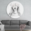 Flower Glass Wall Art by Insigneart USA