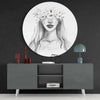 Flower Glass Wall Art by Insigneart USA