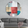 Squares Glass Wall Art by Insigneart USA