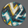 Zigzag Glass Wall Art by Insigneart USA