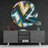 Zigzag Glass Wall Art by Insigneart USA