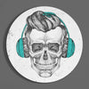 Skull Glass Wall Art by Insigneart USA