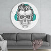 Skull Glass Wall Art by Insigneart USA