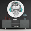Skull Glass Wall Art by Insigneart USA