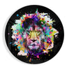 Lion Glass Wall Art by Insigneart USA
