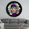 Lion Glass Wall Art by Insigneart USA