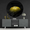 Apple Glass Wall Art by Insigneart USA