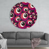 Evil Eye Bead Glass Wall Art by Insigneart USA