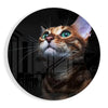 Cat Glass Wall Art by Insigneart USA