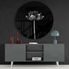 Flower Glass Wall Art by Insigneart USA