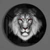 Lion Glass Wall Art by Insigneart USA