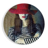 Woman in Hat Glass Wall Art by Insigneart USA