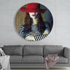 Woman in Hat Glass Wall Art by Insigneart USA