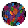 Colorful Leaves Glass Wall Art by Insigneart USA