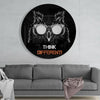 Owl Glass Wall Art by Insigneart USA