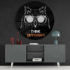 Owl Glass Wall Art by Insigneart USA