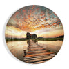 Dock Glass Wall Art by Insigneart USA