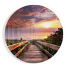 Sunset Glass Wall Art by Insigneart USA