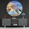 Kayak Glass Wall Art by Insigneart USA