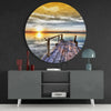 Dock Glass Wall Art by Insigneart USA