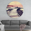 Dock Glass Wall Art by Insigneart USA
