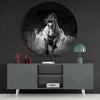 Horses Glass Wall Art by Insigneart USA