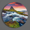 Mountain Landscape Glass Wall Art by Insigneart USA