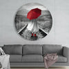 Girl with Red Umbrella Glass Wall Art by Insigneart USA