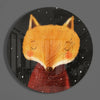 Fox Glass Wall Art by Insigneart USA