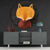 Fox Glass Wall Art by Insigneart USA