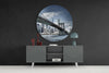 Brooklyn Bridge Glass Wall Art by Insigneart USA