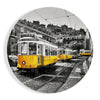 Tram Glass Wall Art by Insigneart USA