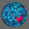 Butterfly's Dream Glass Wall Art by Insigneart USA