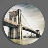 Brooklyn Bridge Glass Wall Art by Insigneart USA