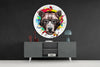 Musician Bear Glass Wall Art by Insigneart USA