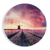 Tulip Garden Glass Wall Art by Insigneart USA