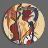 Spirit of Lines Glass Wall Art by Insigneart USA