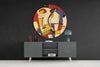Spirit of Lines Glass Wall Art by Insigneart USA