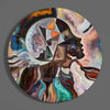Meditation Glass Wall Art by Insigneart USA