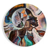Meditation Glass Wall Art by Insigneart USA
