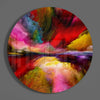 Color Explosion Glass Wall Art by Insigneart USA