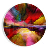 Color Explosion Glass Wall Art by Insigneart USA
