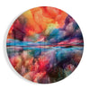 Color Explosion Glass Wall Art by Insigneart USA