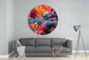 Color Explosion Glass Wall Art by Insigneart USA